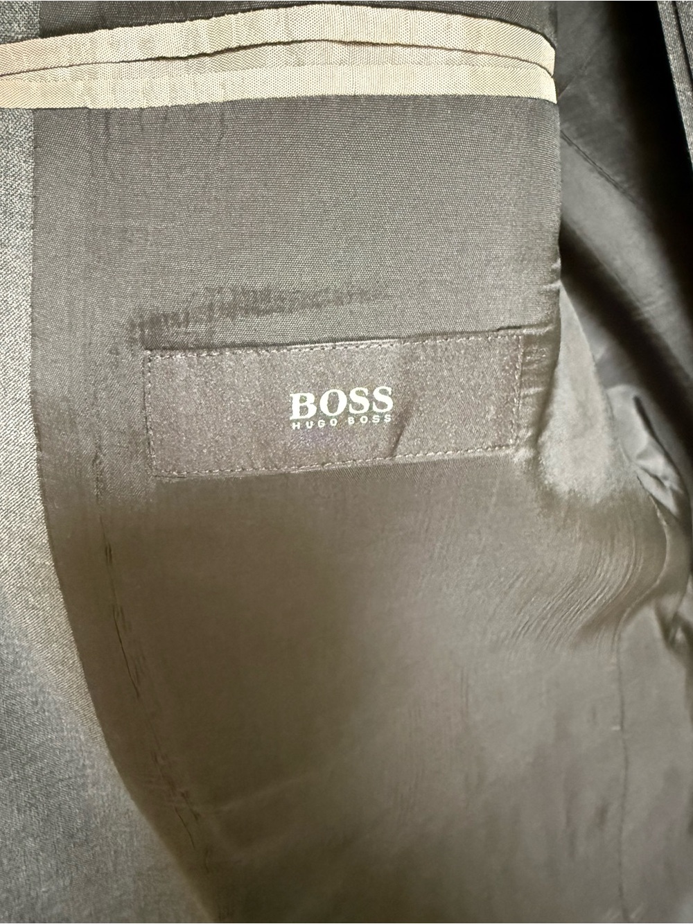 Hugo Boss Charcoal Gray Suit 40R Grand Central - Picture 2 of 10